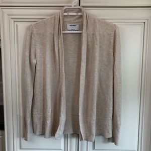 Old Navy women’s oatmeal cardigan sweater
